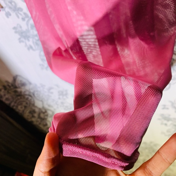 ๐ SUPER SCANDALOUS SHEER MESH MINI DRESS โ SIZE 0 - Picture 5 of 7